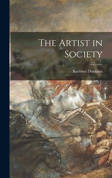 portada The Artist in Society (en Inglés)