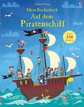 portada Mein Stickerbuch: Auf dem Piratenschiff (in German)