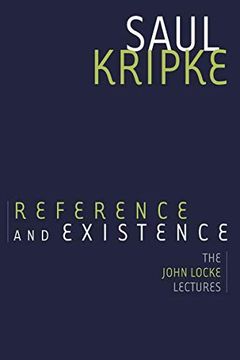 portada Reference and Existence: The John Locke Lectures (en Inglés)
