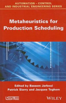 portada Metaheuristics for Production Scheduling (en Inglés)