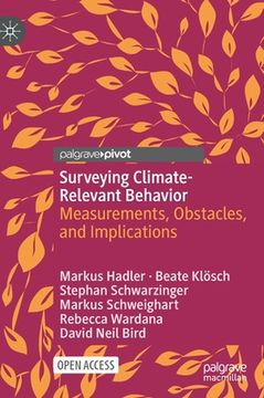 portada Surveying Climate-Relevant Behavior: Measurements, Obstacles, and Implications 