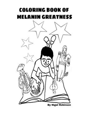 portada Coloring Book of Melanin Greatness