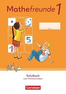portada Mathefreunde - Allgemeine Ausgabe 2022 - 1. Schuljahr: Schülerbuch zum Hineinschreiben mit Kartonbeilagen und Das-Kann-Ich-Schon-Heft - Verbrauchsmaterial, mit Buchtaucher-App (in German)