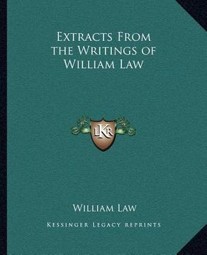 portada extracts from the writings of william law (in English)