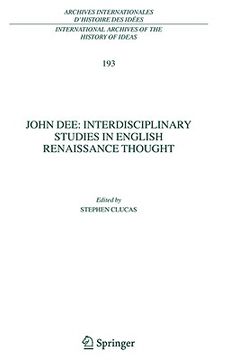 portada john dee: interdisciplinary studies in english renaissance thought (en Inglés)