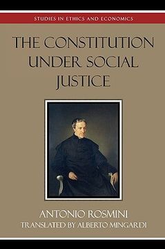 portada the constitution under social justice (in English)