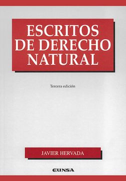 portada Escritos de Derecho Natural (in Spanish)