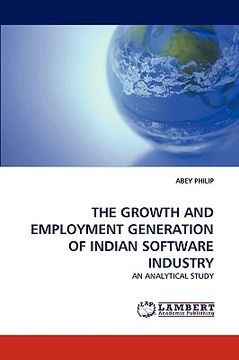 portada the growth and employment generation of indian software industry (in English)