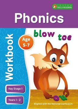 portada Ks1 Phonics Workbook for Ages 5-7 (Years 1 - 2) Perfect for Learning at Home or use in the Classroom (Paperback)