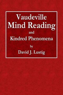 portada Vaudeville Mind Reading and Kindred Phenomena (en Inglés)
