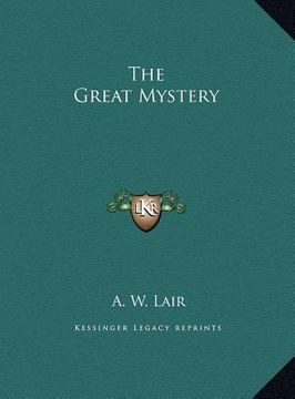 portada the great mystery the great mystery (en Inglés)