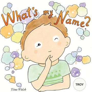 portada What's my name? TROY (in English)