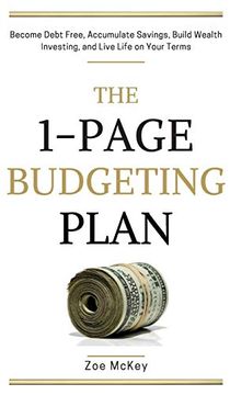 portada The 1-Page Budgeting Plan (en Inglés)