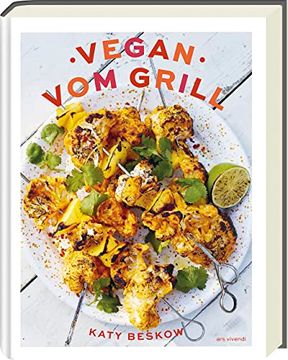 portada Vegan vom Grill - Kochbuch mit Veganen Grillrezepten - Grillen Ohne Fleisch: Vegan Grillen - Rezepte und Tipps für Fleischloses Grillen (in German)