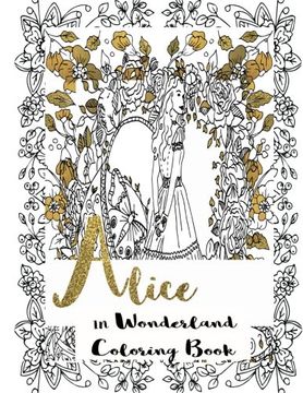 portada Alice in Wonderland: Coloring Book (en Inglés)