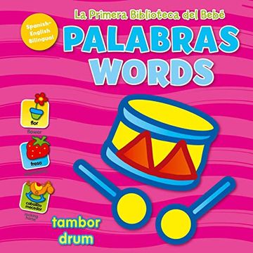 portada La Primera Biblioteca del Bebe Palabras (Baby's First Library-Words Spanish) (Board Book)