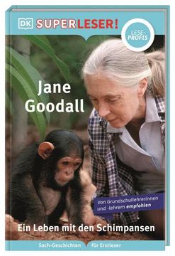 portada Superleser! Jane Goodall. Ein Leben mit den Schimpansen (en Alemán)