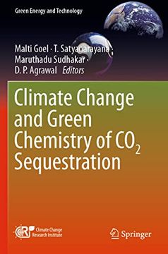 portada Climate Change and Green Chemistry of CO2 Sequestration (en Inglés)