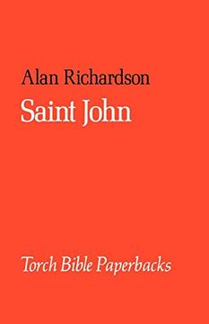 portada Saint John (Torch Bible Commentaries) (en Inglés)