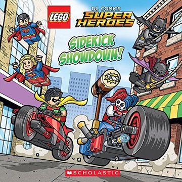 portada Sidekick Showdown! (Lego dc Comics Super Heroes: 8X8) (Lego dc Super Heroes) 