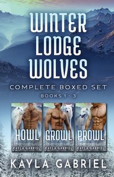 portada Winter Lodge Wolves Complete Boxed Set - Books 1-3: Large Print (en Inglés)
