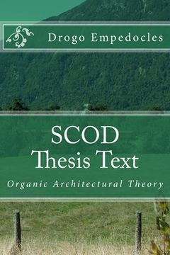 portada SCOD Thesis Text: Organic Architectural Theory (in English)