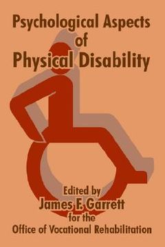 portada psychological aspects of physical disability (en Inglés)