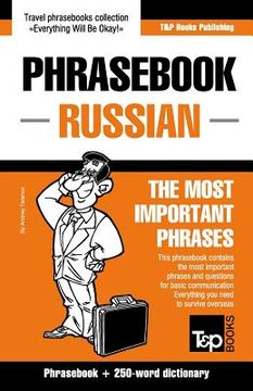 portada English-Russian phrasebook and 250-word mini dictionary (en Inglés)