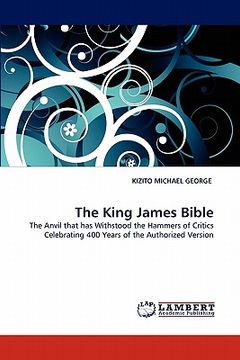 portada the king james bible (en Inglés)
