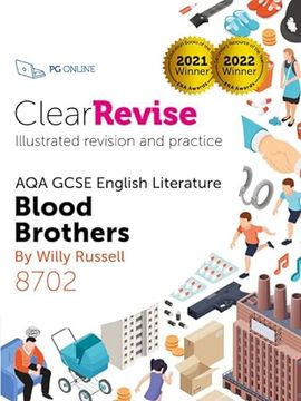 portada Gcse aqa English Literature Blood Brothers: Illustrated Revision and Practice (Clearrevise aqa Gcse English Literature 8702)