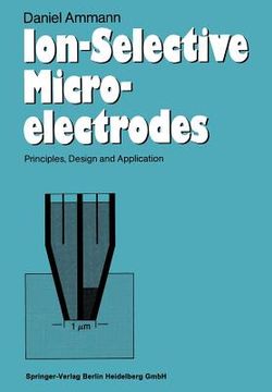 portada ion-selective microelectrodes: principles, design and application (in English)