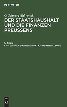 portada Finanz-Ministerium. Justizverwaltung (in German)