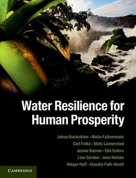 portada Water Resilience for Human Prosperity (in English)