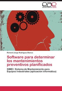 portada Software Para Determinar los Mantenimientos Preventivos Planificados (in Spanish)