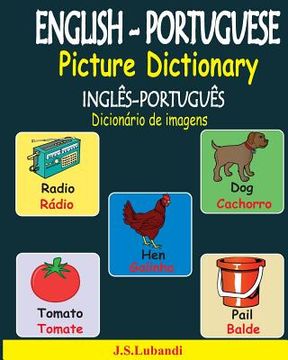 portada ENGLISH-PORTUGUESE Picture Dictionary (INGLÊS-PORTUGUÊS Dicionário de imagens) (in Portuguese)