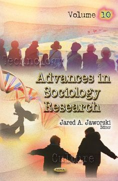 portada Advances in Sociology Research (en Inglés)