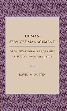 portada Human Services Management (en Inglés)
