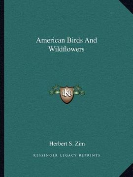 portada american birds and wildflowers (en Inglés)