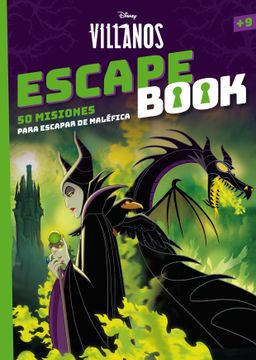 portada Disney Villanos. Escape Book