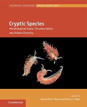 portada Cryptic Species: Morphological Stasis, Circumscription, and Hidden Diversity (Systematics Association Special Volume Series) (en Inglés)