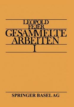 portada Leopold Fejér Gesammelte Arbeiten I (in German)