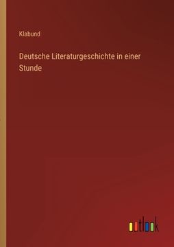 portada Deutsche Literaturgeschichte in einer Stunde 