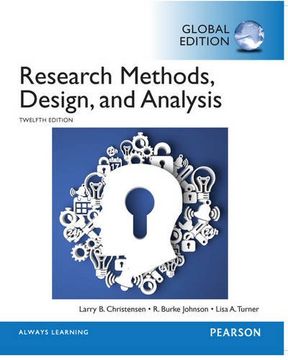 portada Research Methods, Design, and Analysis, Global Edition