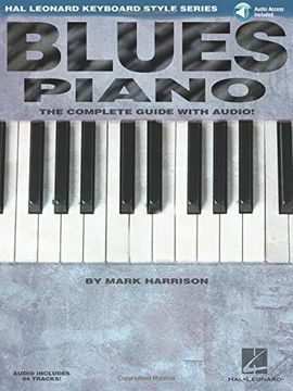 portada Blues Piano: Hal Leonard Keyboard Style Series (Keyboard Instruction) (en Inglés)