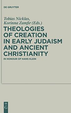 portada Theologies of Creation in Early Judaism and Ancient Christianity (in German)