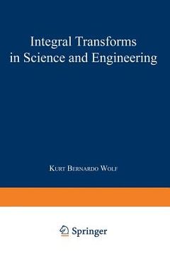 portada Integral Transforms in Science and Engineering (en Inglés)