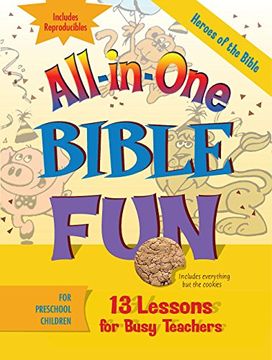 portada All-In-One Bible fun Heroes of the Bible Preschool (en Inglés)