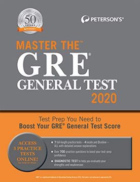 portada Master the gre General Test 2020 (en Inglés)