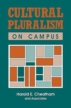 portada cultural pluralism on campus (in English)
