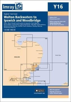 portada Imray Chart Y16: Walton Backwaters to Ipswich and Woodbridge (Y Series)